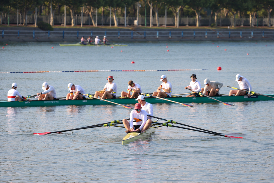 赛艇世锦赛, imgbo, 加紧备战